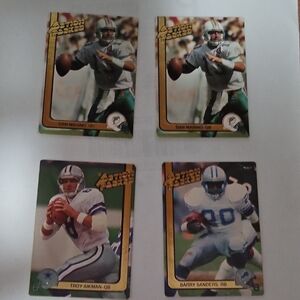 Football Trading Cards Set